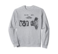 Camera Blueprint Patent Sweatshirt - Minimalist Print for Adults - T-Shirt, Sweatshirt, Hoodie