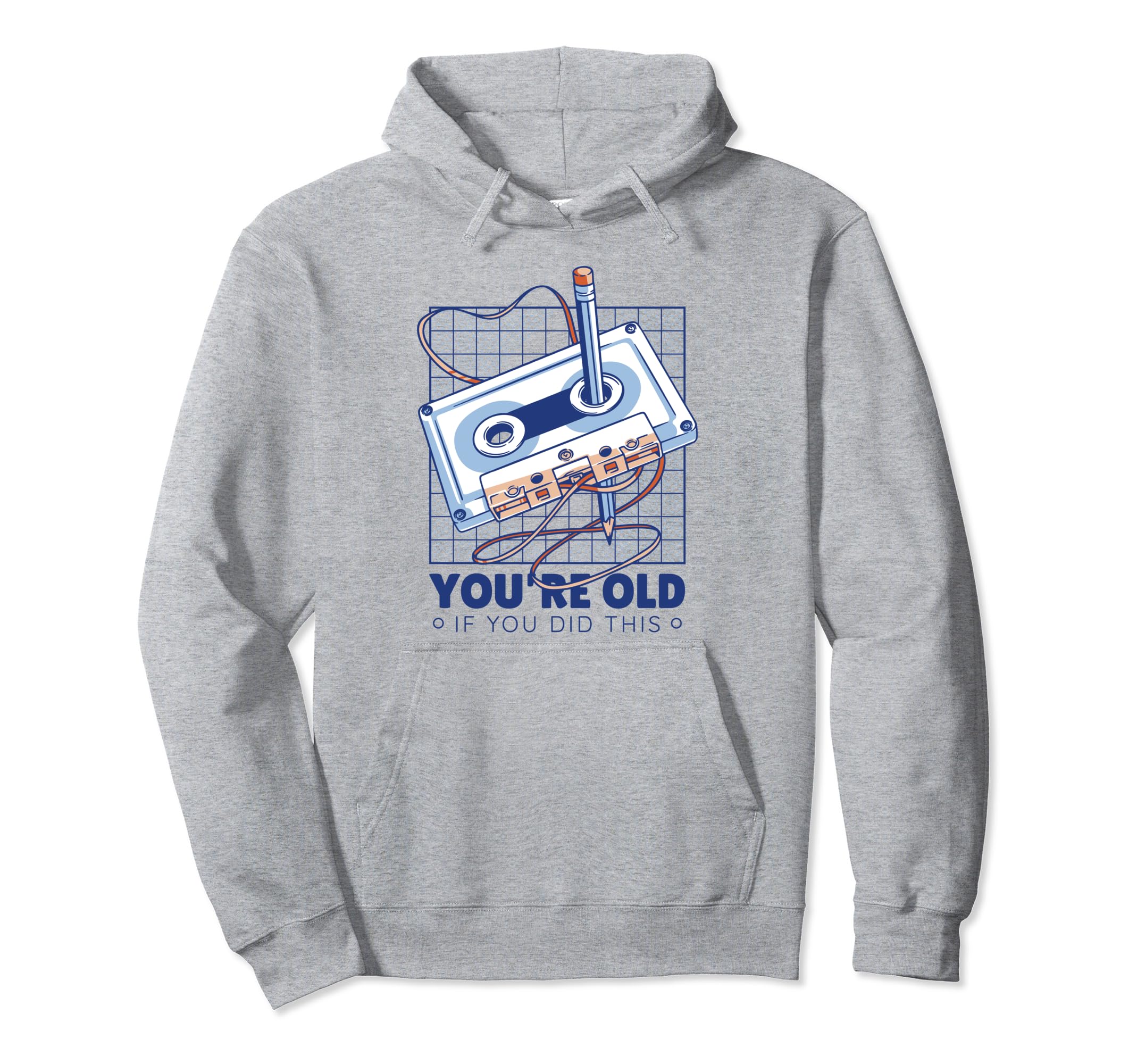 Nostalgia Cassette Rewind Your Old If Hoodie - Streetwear Style for Adults - T-Shirt, Sweatshirt, Hoodie