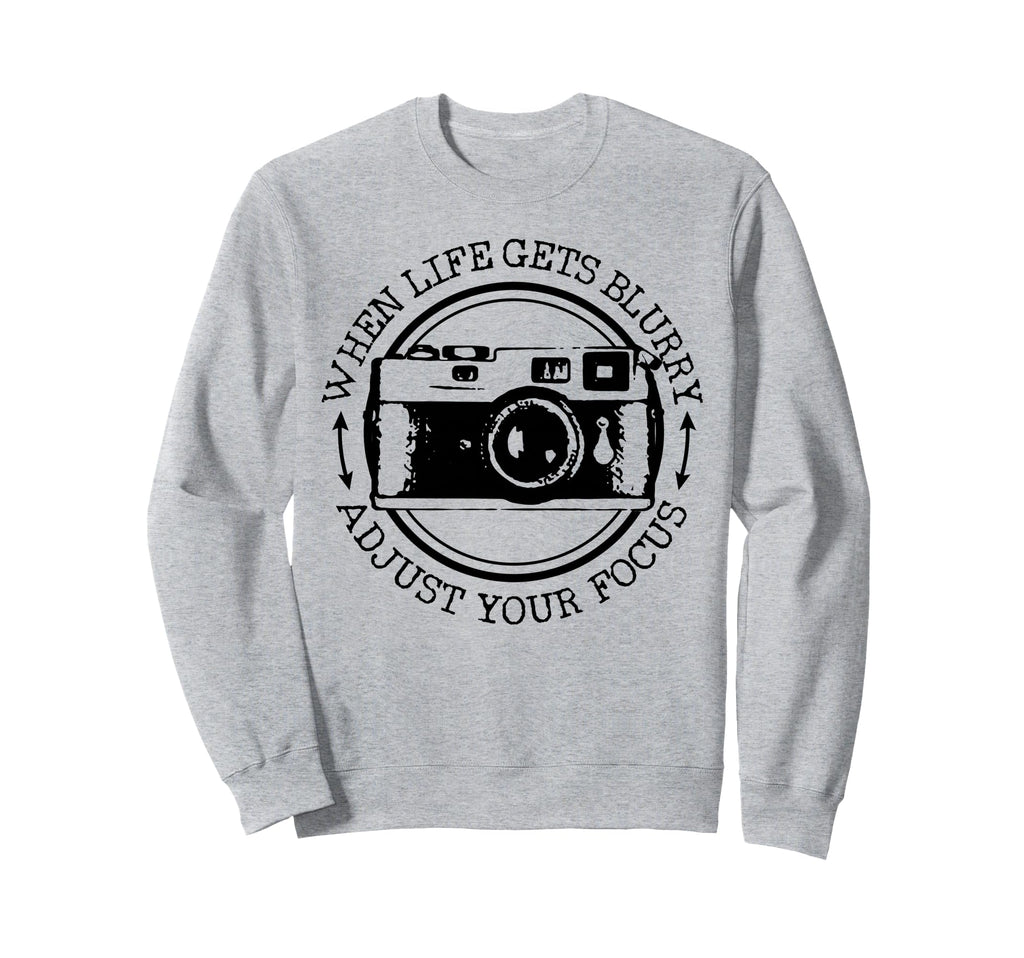 Photographer Gift Camera Funny Sweatshirt - Aesthetic Graphic Unisex - T-Shirt, Sweatshirt, Hoodie