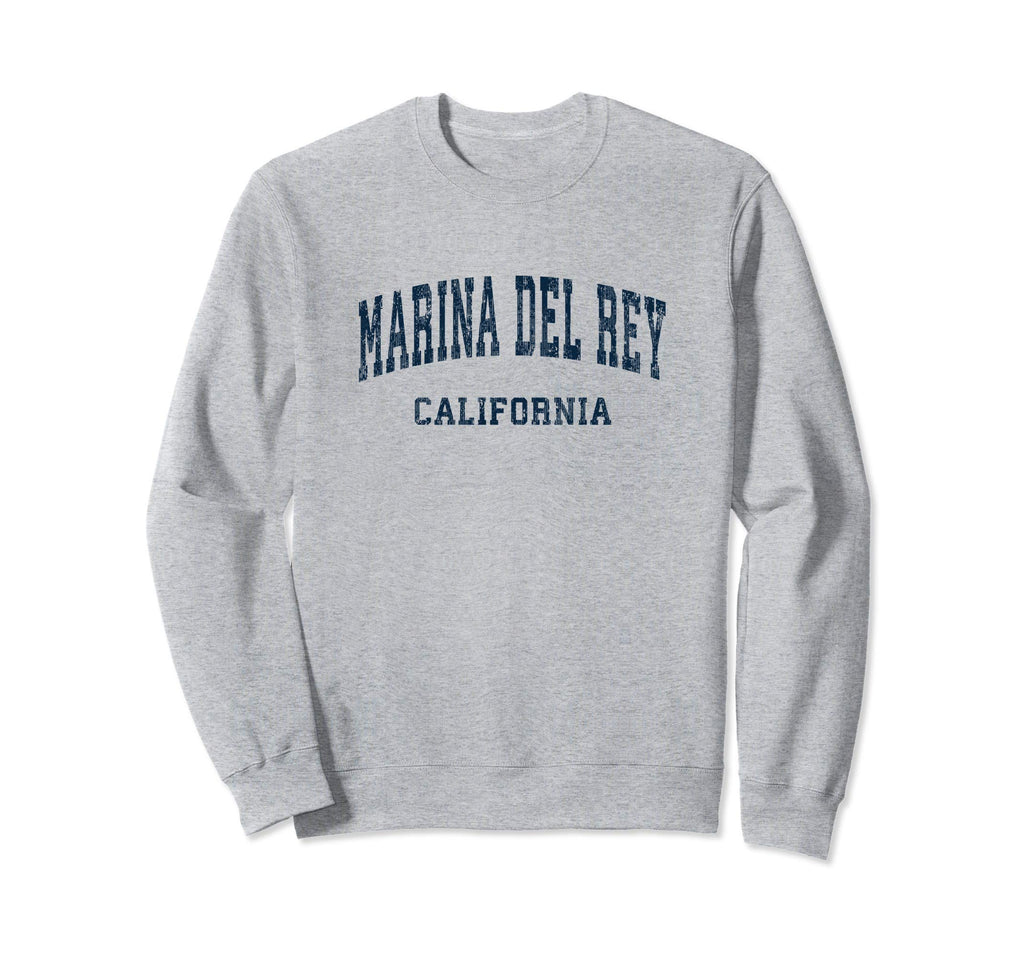 Marina Del Rey California Ca Sweatshirt - Trendy Graphic for Adults - T-Shirt, Sweatshirt, Hoodie