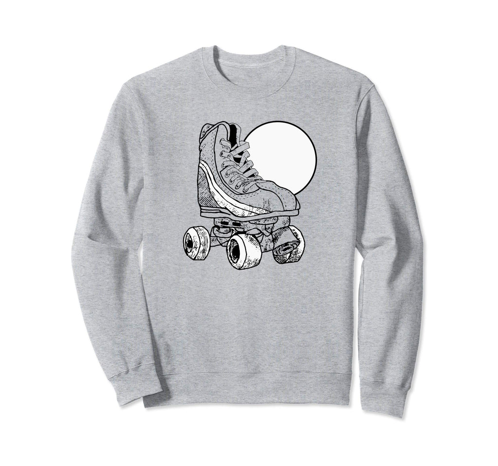 Minimalist Roller Skate Sun Simple Sweatshirt - Minimalist Print Men Women - T-Shirt, Sweatshirt, Hoodie