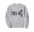 Camera Blueprint Patent Sweatshirt - Fun Novelty Design for Adults - T-Shirt, Sweatshirt, Hoodie
