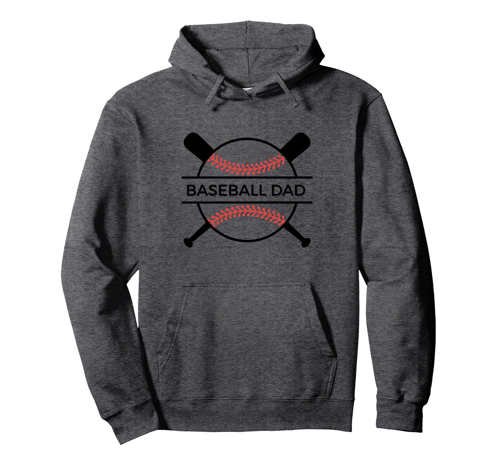 Baseball Dad Hoodie - Graphic Print Unisex - T-Shirt, Sweatshirt, Hoodie