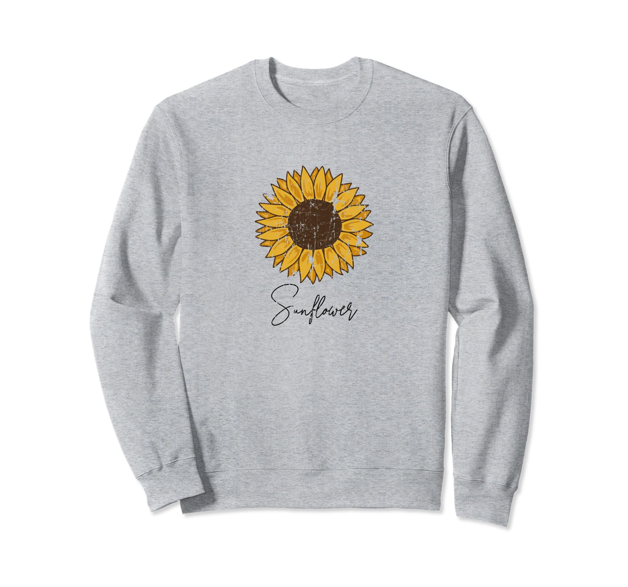 Womens Summer Sunflower Boho Flower Sweatshirt - Novelty Apparel for Adults - T-Shirt, Sweatshirt, Hoodie