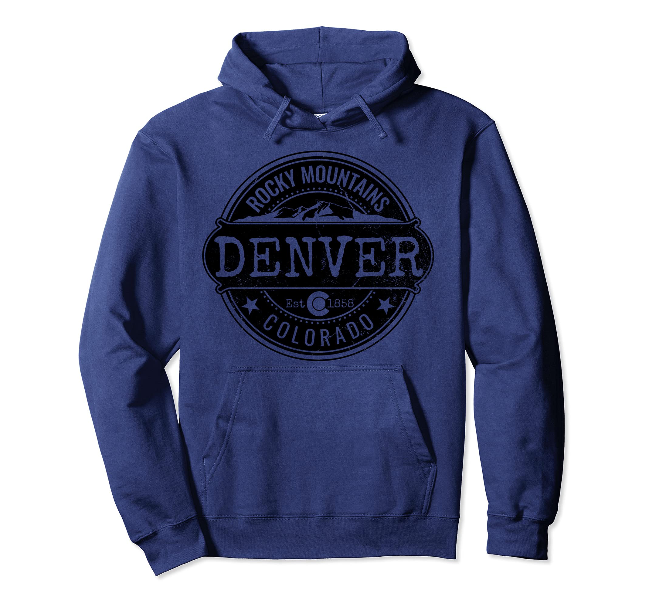 Denver Colorado Rocky Mountains Hoodie - Streetwear Style Unisex - T-Shirt, Sweatshirt, Hoodie