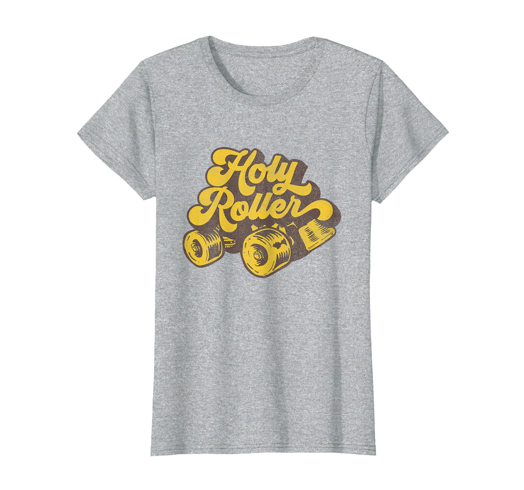Roller Derby Skate Holy Roller T-Shirt - Custom Art Print for Adults - T-Shirt, Sweatshirt, Hoodie