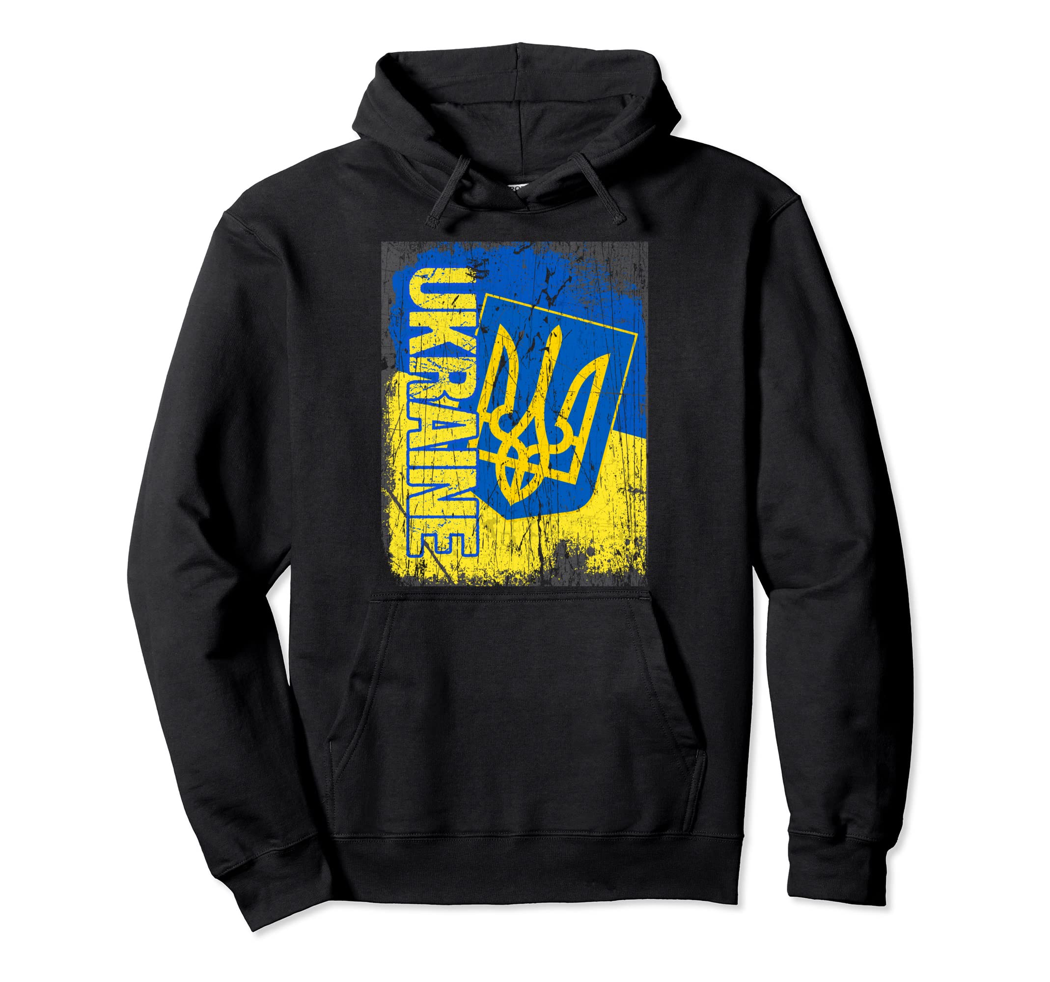 Ukraine Flag Distressed Free Ukraine Hoodie - Streetwear Style Men Women - T-Shirt, Sweatshirt, Hoodie