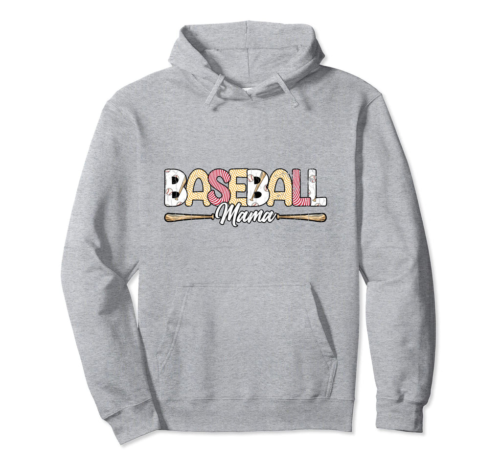 Baseball Mama Funny Player Coach Sports Hoodie - Unique Graphic for Adults - T-Shirt, Sweatshirt, Hoodie