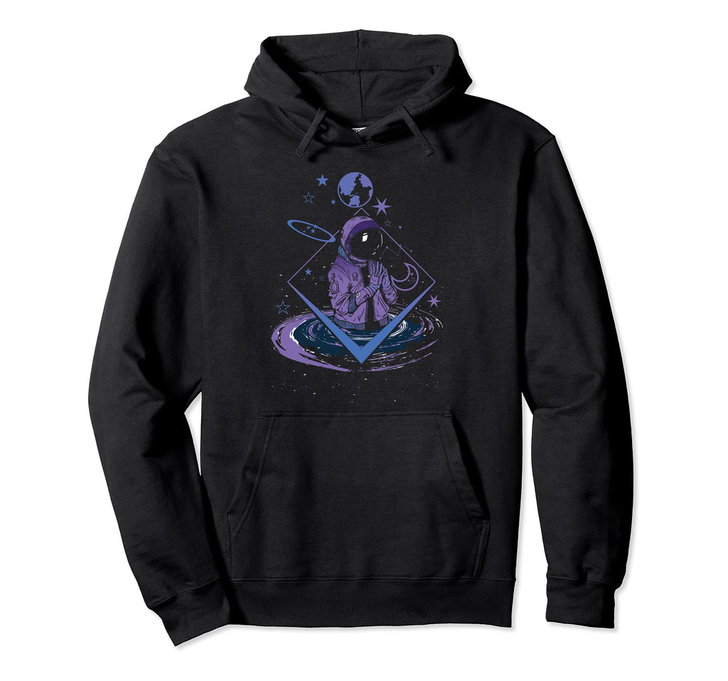 Vaporwave Astronaut Astronaut And Hoodie - Casual Everyday Wear for Adults - T-Shirt, Sweatshirt, Hoodie