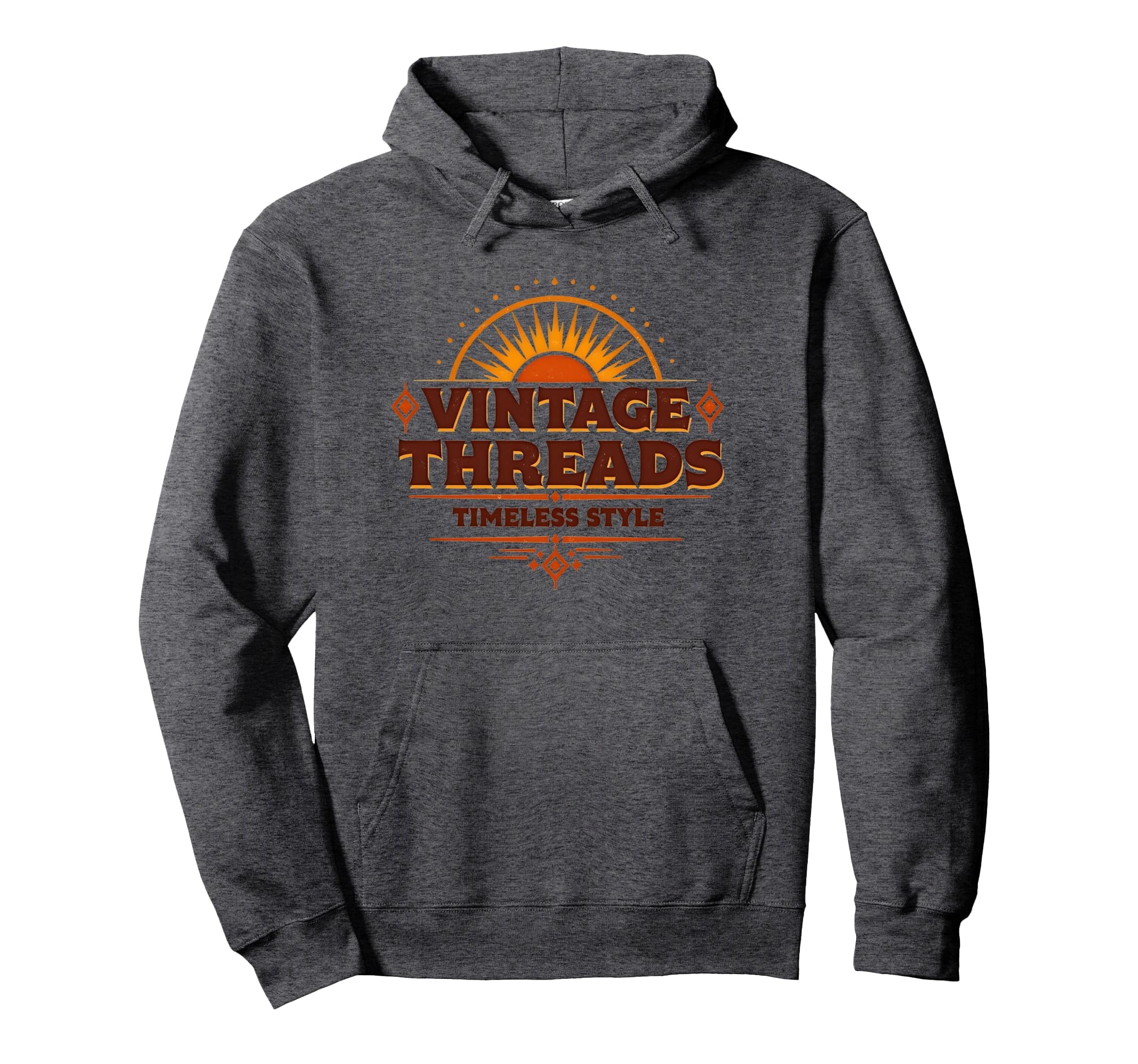 Threads Timeless 70S 90S Hoodie - Novelty Apparel for Adults - T-Shirt, Sweatshirt, Hoodie