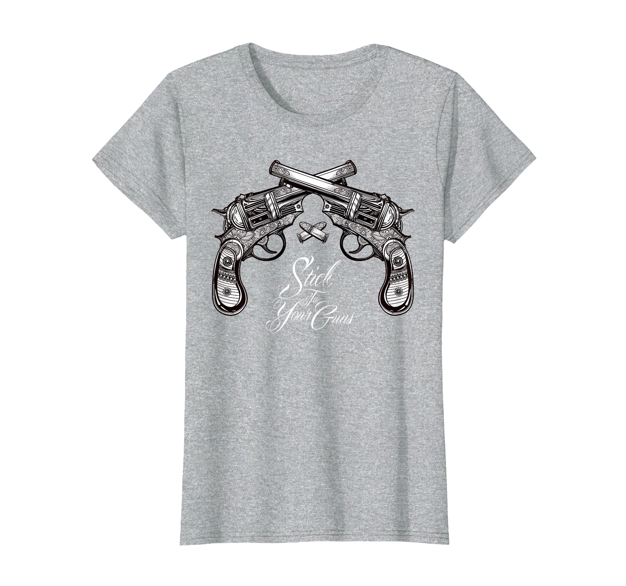 Stick To Your Guns Western Bandit Cowboy T-Shirt - Minimalist Print Unisex - T-Shirt, Sweatshirt, Hoodie