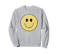 Smile Happy Face 70S Vibe Sweatshirt - Graphic Print Unisex - T-Shirt, Sweatshirt, Hoodie