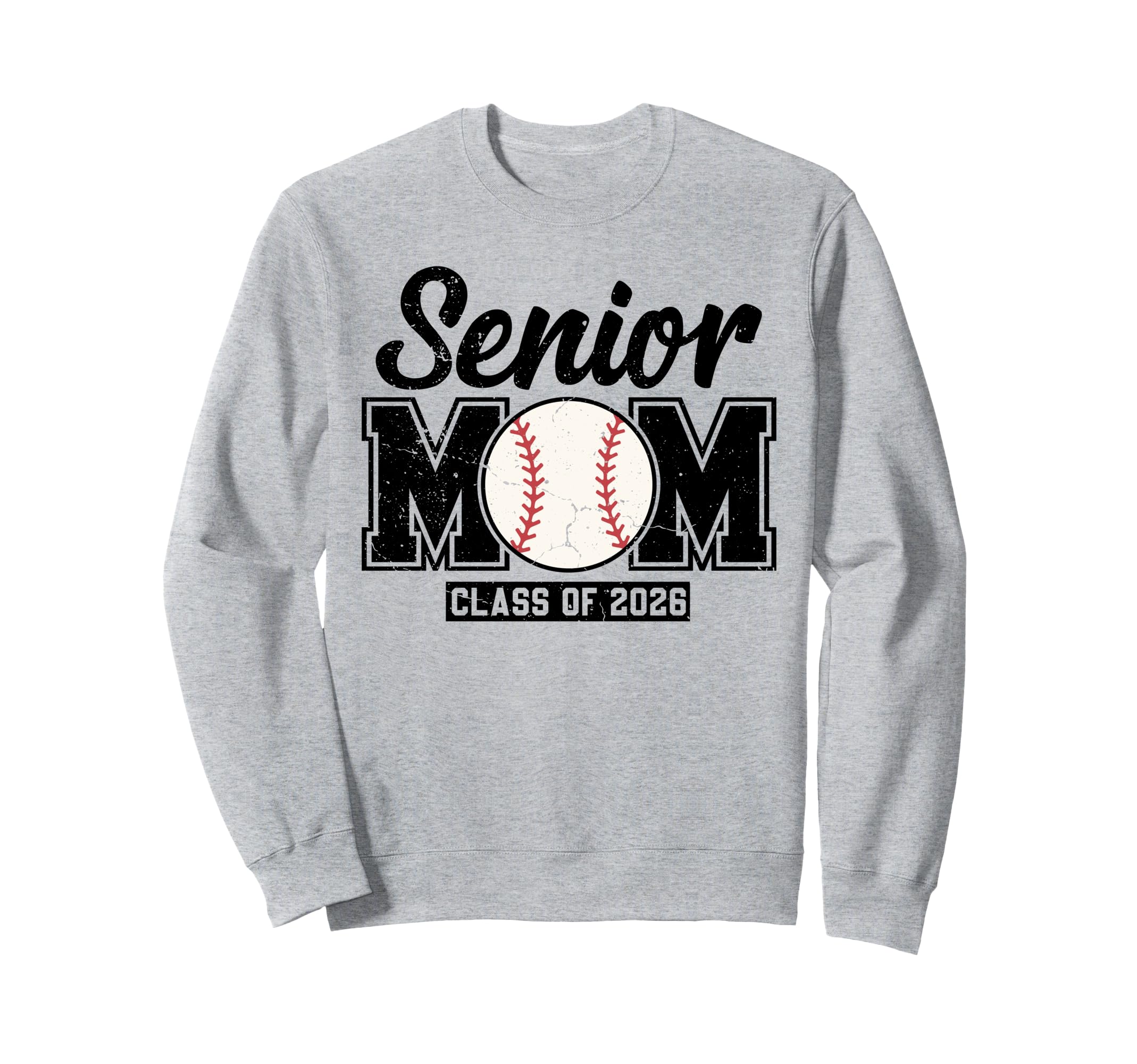 Senior Mom Class 2026 Proud Sweatshirt - Custom Art Print for Adults - T-Shirt, Sweatshirt, Hoodie