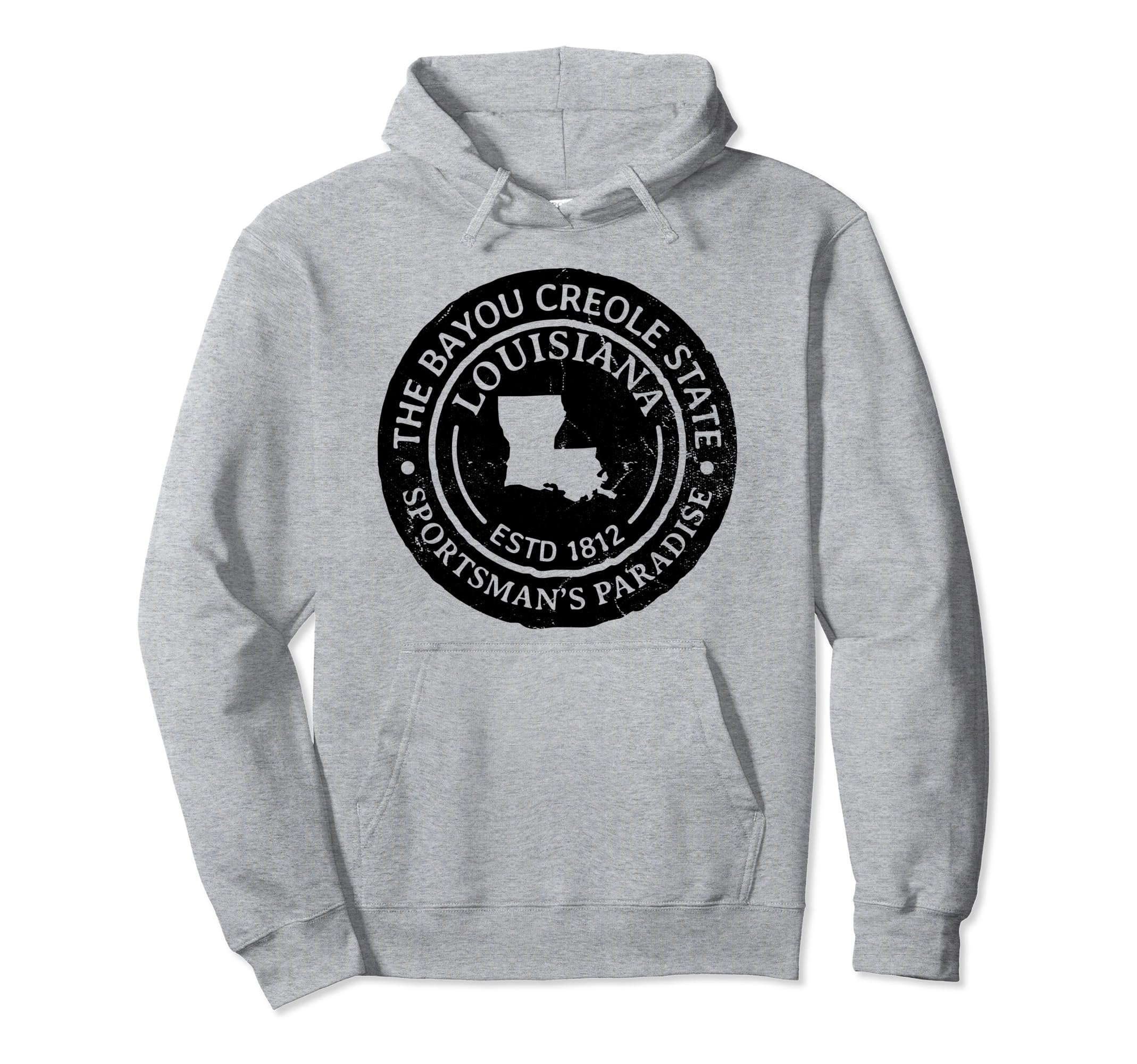 Louisiana Bayou Creole State Pride Hoodie - Casual Everyday Wear Unisex - T-Shirt, Sweatshirt, Hoodie