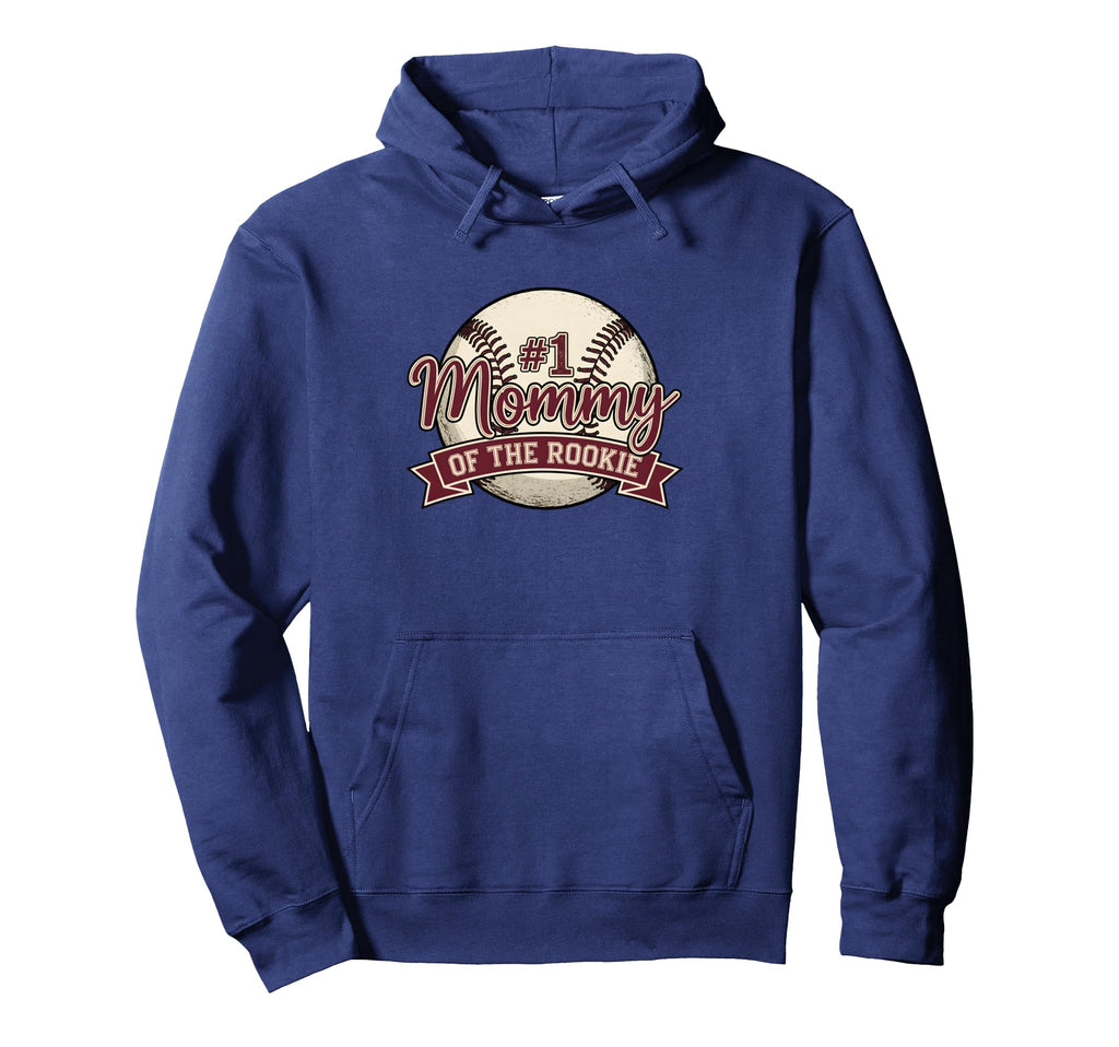 Mama Rookie 1St Baseball Birthday Hoodie - Streetwear Style for Adults - T-Shirt, Sweatshirt, Hoodie