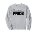 Bulldog Pride Distressed Sweatshirt - Custom Art Print for Adults - T-Shirt, Sweatshirt, Hoodie
