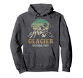 Glacier National Park Glacier Hoodie - Streetwear Style for Adults - T-Shirt, Sweatshirt, Hoodie