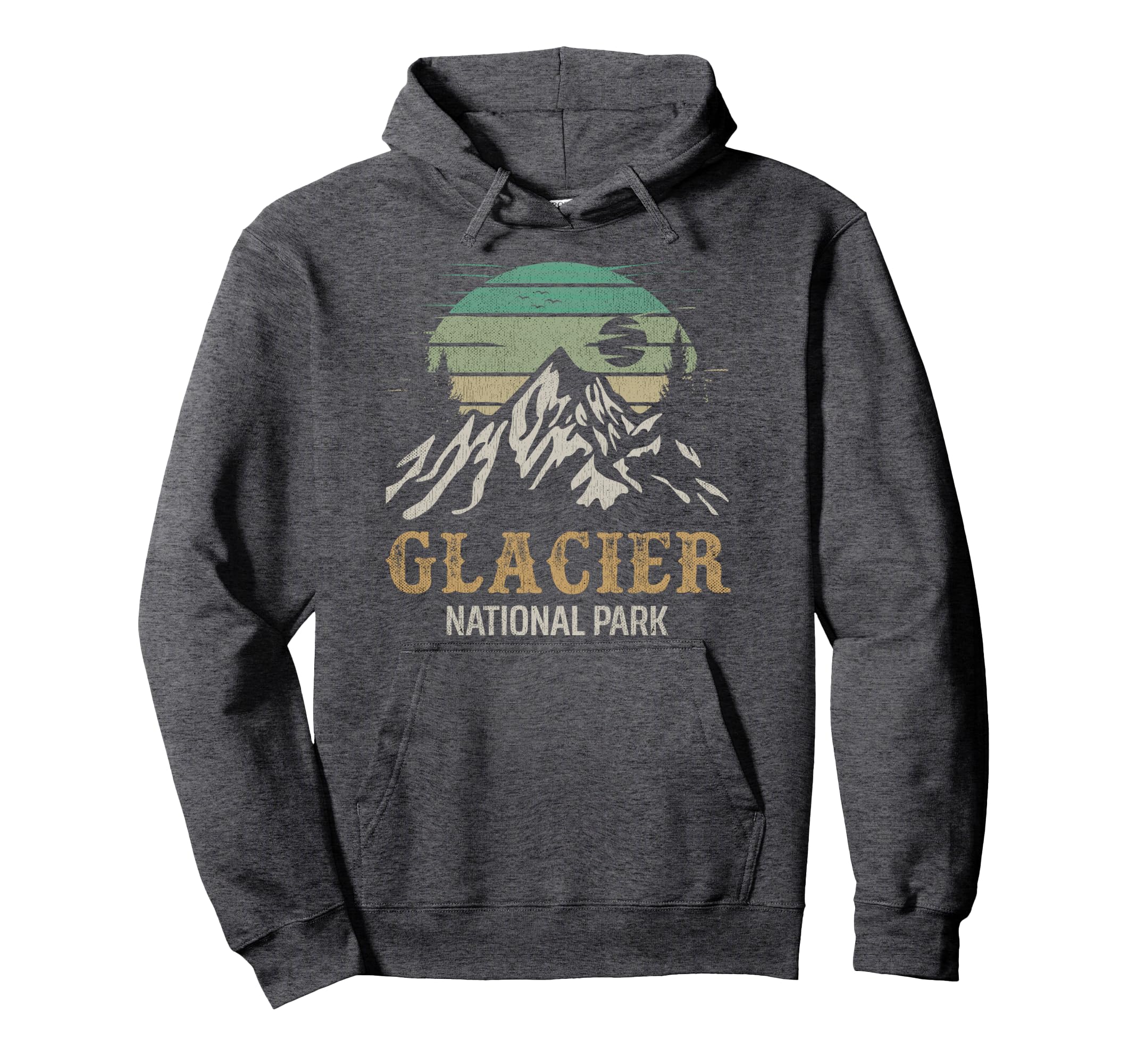 Glacier National Park Glacier Hoodie - Streetwear Style for Adults - T-Shirt, Sweatshirt, Hoodie