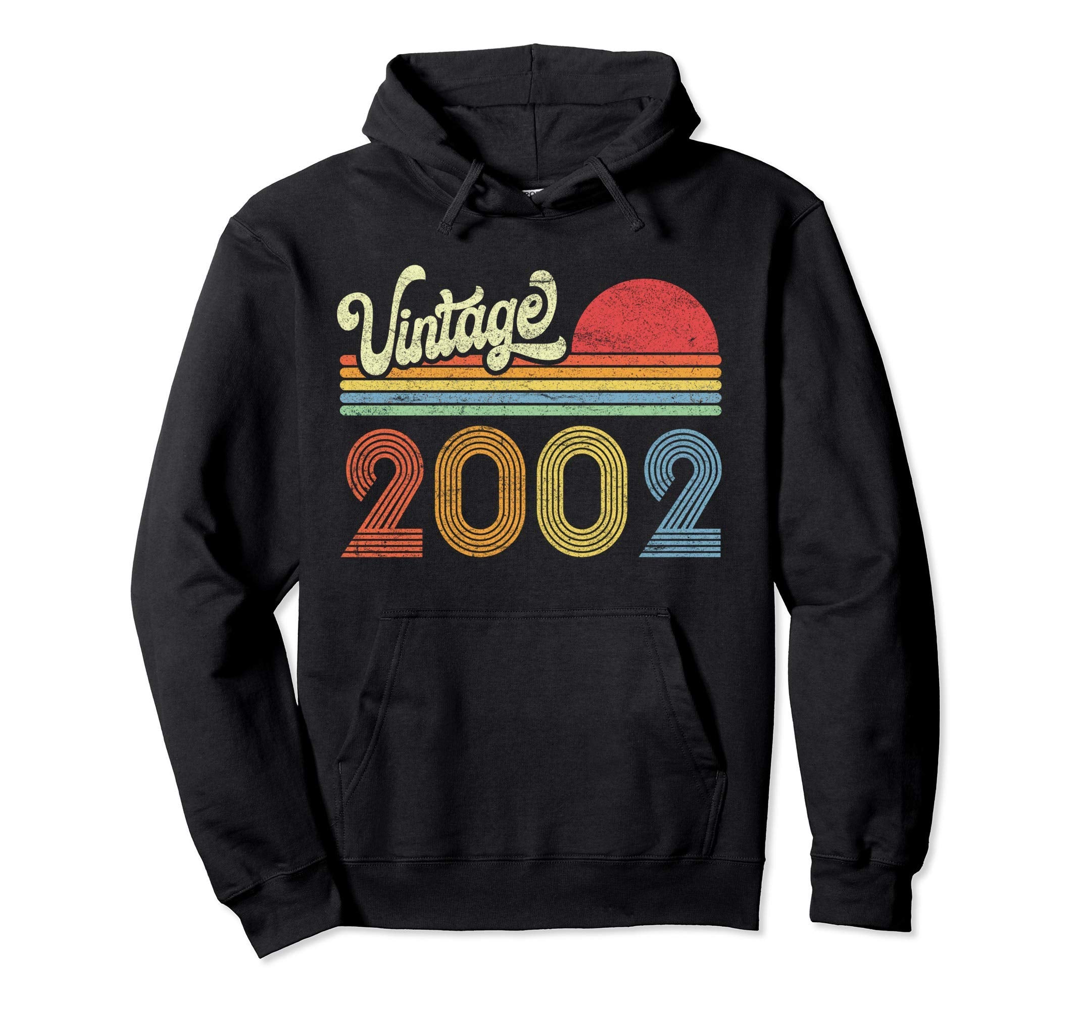 2002 Birthday Gift Born Made 2002 Sunset Hoodie - Graphic Print for Adults - T-Shirt, Sweatshirt, Hoodie