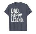 Dad Pappy Legend Distressed Bold T-Shirt - Fun Novelty Design Men Women - T-Shirt, Sweatshirt, Hoodie
