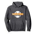 Tennessee Baseball Block Font Hoodie - Unique Graphic for Adults - T-Shirt, Sweatshirt, Hoodie