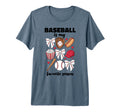 Baseball Is My Favorite Season Coquette T-Shirt - Streetwear Style Unisex - T-Shirt, Sweatshirt, Hoodie