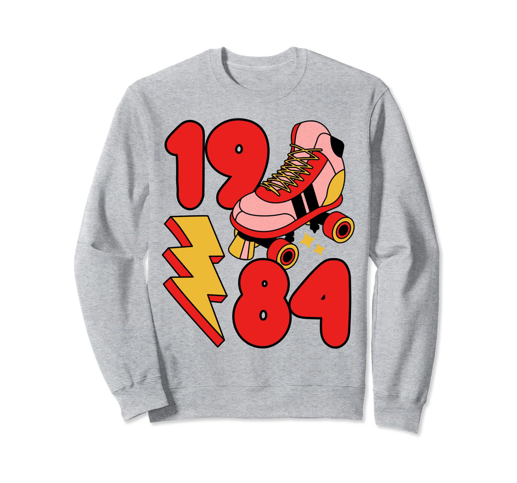 1984 Roller Skate 80S Nostalgia Sweatshirt - Aesthetic Graphic Unisex - T-Shirt, Sweatshirt, Hoodie