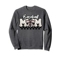 Baseball Mom Mothers Day Coquette Sweatshirt - Unique Graphic Men Women - T-Shirt, Sweatshirt, Hoodie
