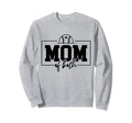 Mom Both Softball Baseball Mama Sweatshirt - Novelty Apparel for Adults - T-Shirt, Sweatshirt, Hoodie