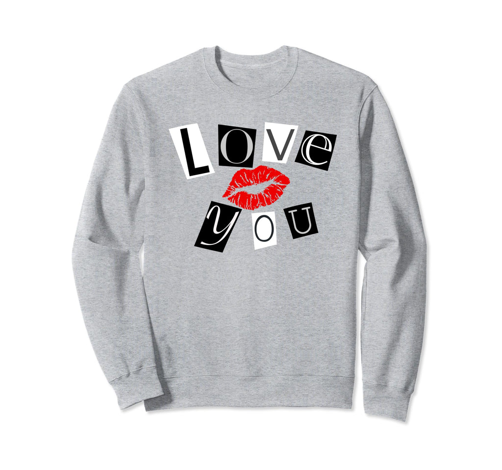 Preppy Aesthetic Y2K Lips Girly Sweatshirt - Novelty Apparel for Adults - T-Shirt, Sweatshirt, Hoodie