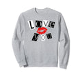 Preppy Aesthetic Y2K Lips Girly Sweatshirt - Novelty Apparel for Adults - T-Shirt, Sweatshirt, Hoodie