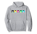Diskette Pixelart Vhs Tape 90S 80S Hoodie - Minimalist Print Unisex - T-Shirt, Sweatshirt, Hoodie
