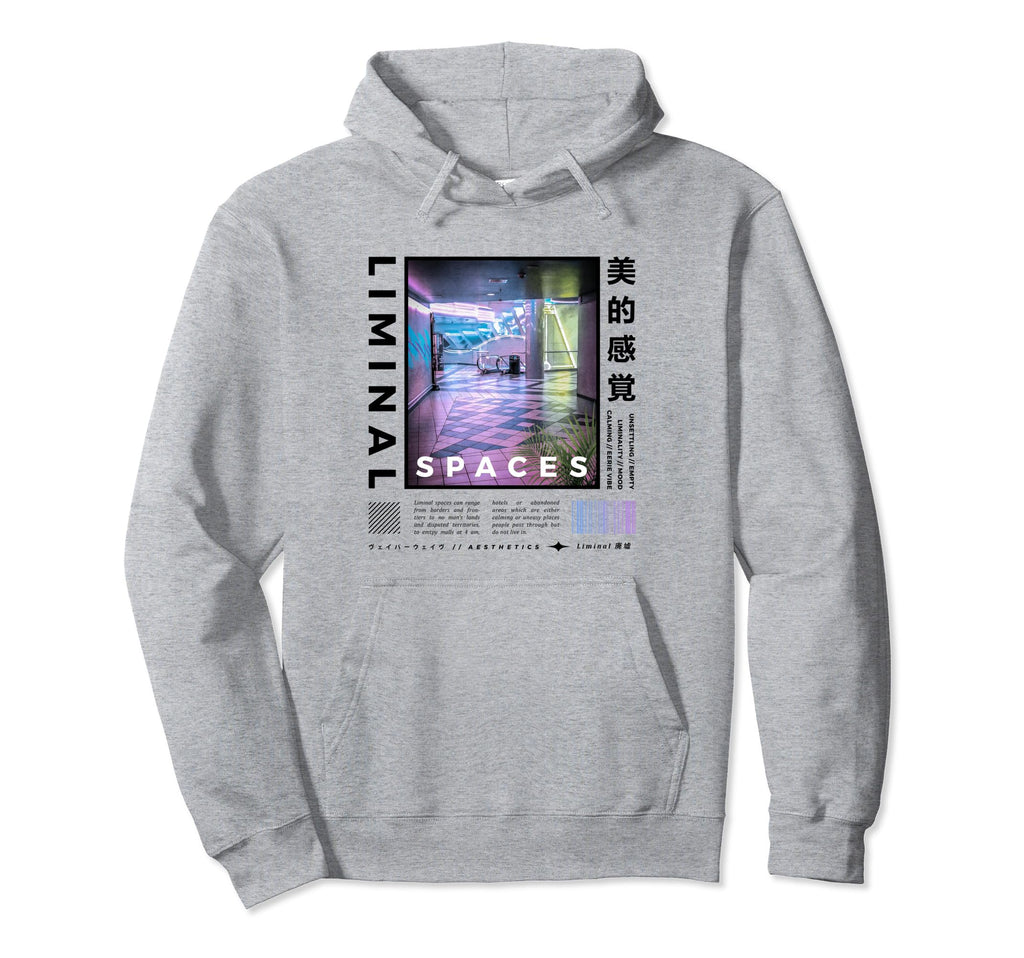 Liminal Spaces Internet 80S 90S Hoodie - Aesthetic Graphic Unisex - T-Shirt, Sweatshirt, Hoodie