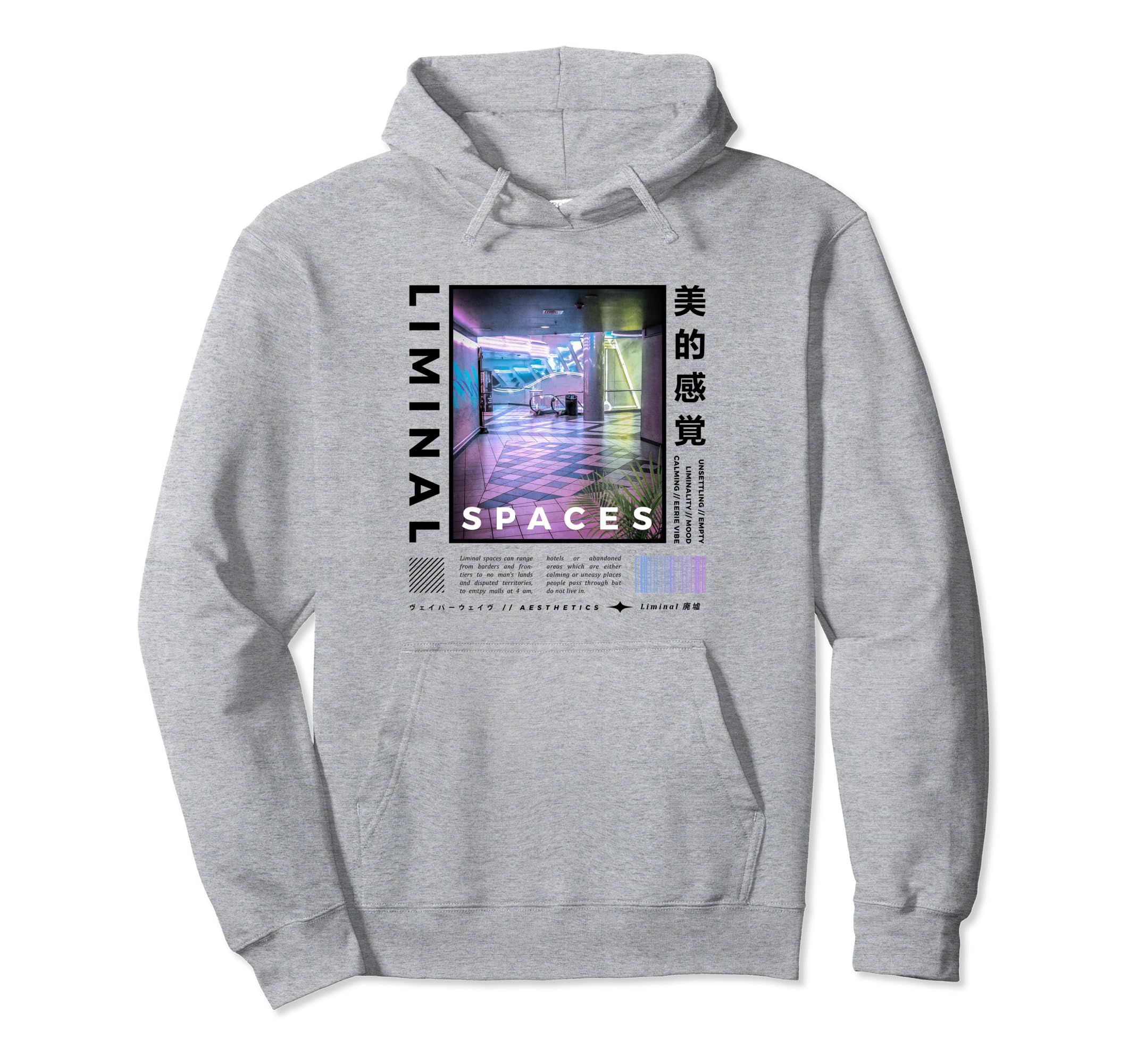 Liminal Spaces Internet 80S 90S Hoodie - Aesthetic Graphic Unisex - T-Shirt, Sweatshirt, Hoodie