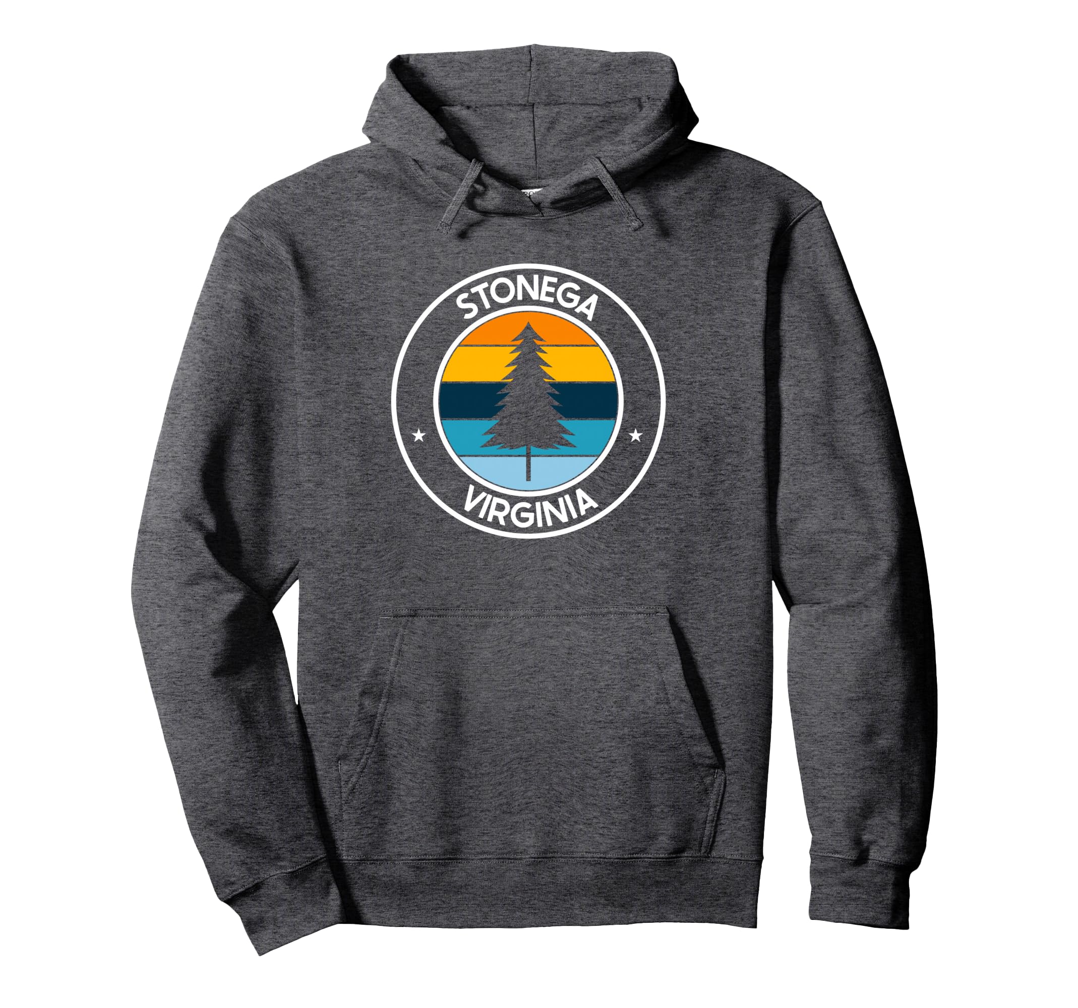 Stonega Virginia Va Usa City Pride Hoodie - Minimalist Print for Adults - T-Shirt, Sweatshirt, Hoodie