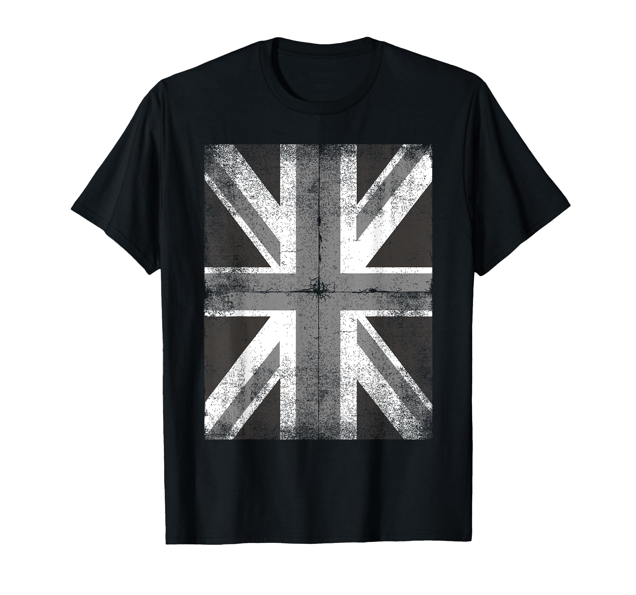 British Flag Grunge Uk T-Shirt - Minimalist Print Unisex - T-Shirt, Sweatshirt, Hoodie