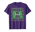 Cheer Aunt Auntie Bow Sport T-Shirt - Novelty Apparel Men Women - T-Shirt, Sweatshirt, Hoodie