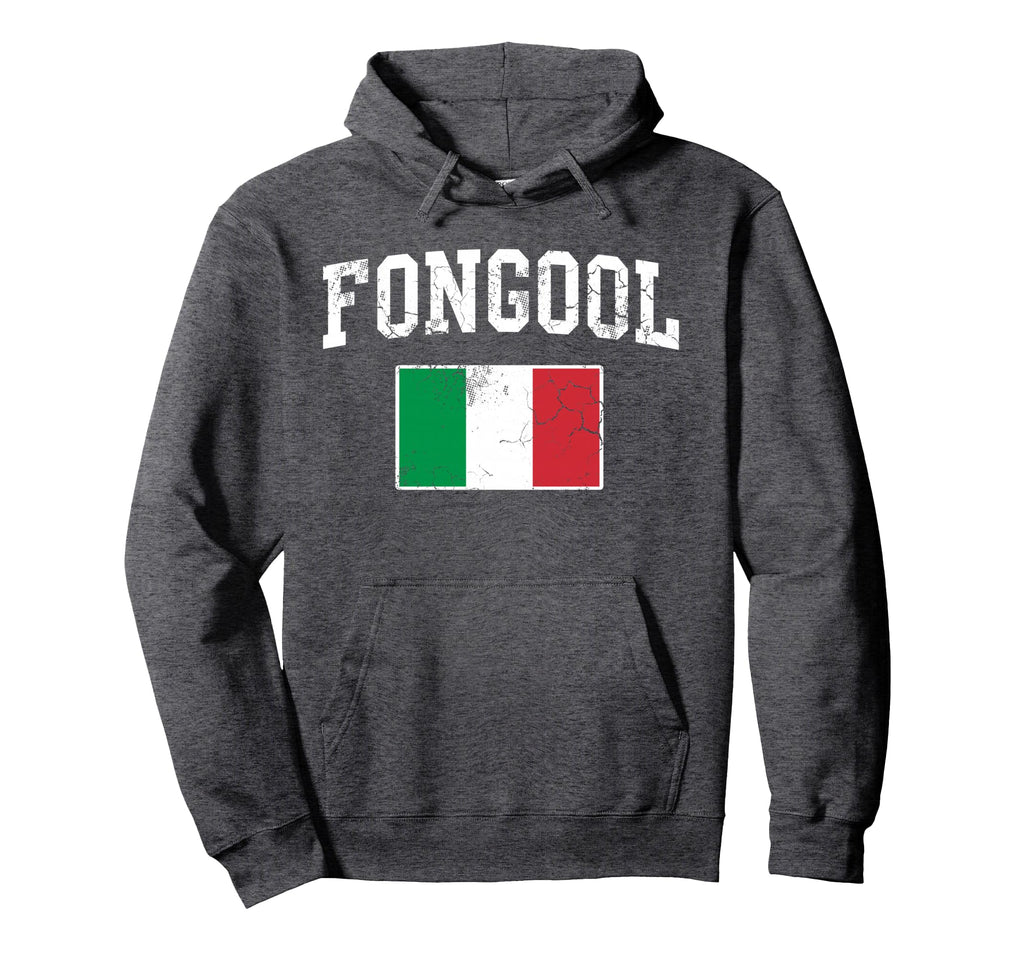 Fongool Italian Flag Italy Hoodie - Casual Everyday Wear Men Women - T-Shirt, Sweatshirt, Hoodie