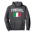 Fongool Italian Flag Italy Hoodie - Casual Everyday Wear Men Women - T-Shirt, Sweatshirt, Hoodie