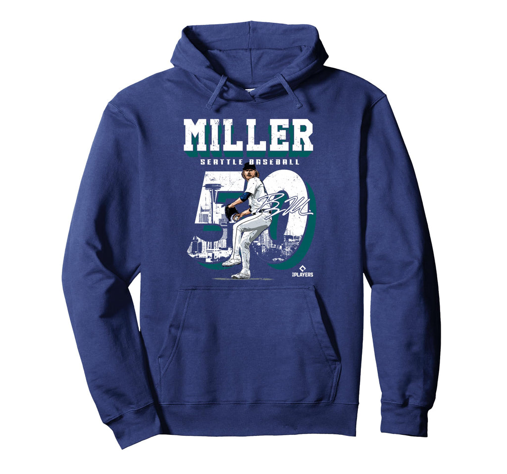 Bryce Miller Seattle Mlb Baseball Player Hoodie - Unique Graphic Unisex - T-Shirt, Sweatshirt, Hoodie