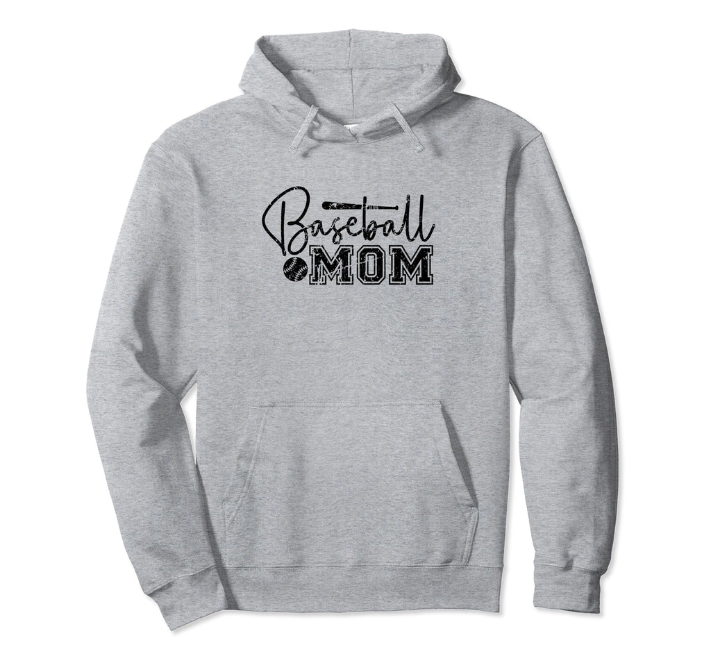 Baseball Mom Funny Sporty Hoodie - Minimalist Print Unisex - T-Shirt, Sweatshirt, Hoodie