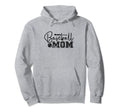 Baseball Mom Funny Sporty Hoodie - Minimalist Print Unisex - T-Shirt, Sweatshirt, Hoodie