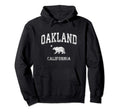 Oakland California Ca Distressed Hoodie - Casual Everyday Wear Men Women - T-Shirt, Sweatshirt, Hoodie