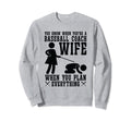 Baseball Coach Wife Professional Mom Sweatshirt - Graphic Print for Adults - T-Shirt, Sweatshirt, Hoodie