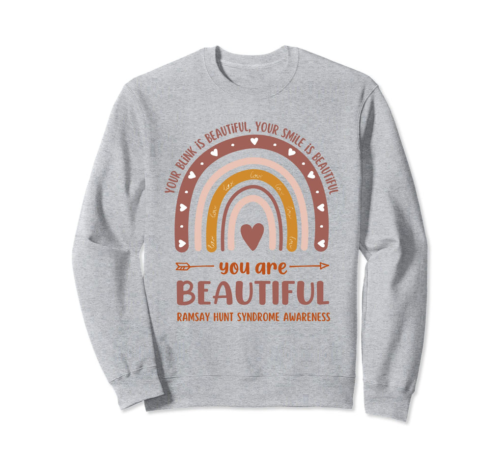 Ramsay Hunt Syndrome Awareness Boho Sweatshirt - Graphic Print Unisex - T-Shirt, Sweatshirt, Hoodie