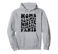 Moms Against White Baseball Pants Hoodie - Custom Art Print for Adults - T-Shirt, Sweatshirt, Hoodie