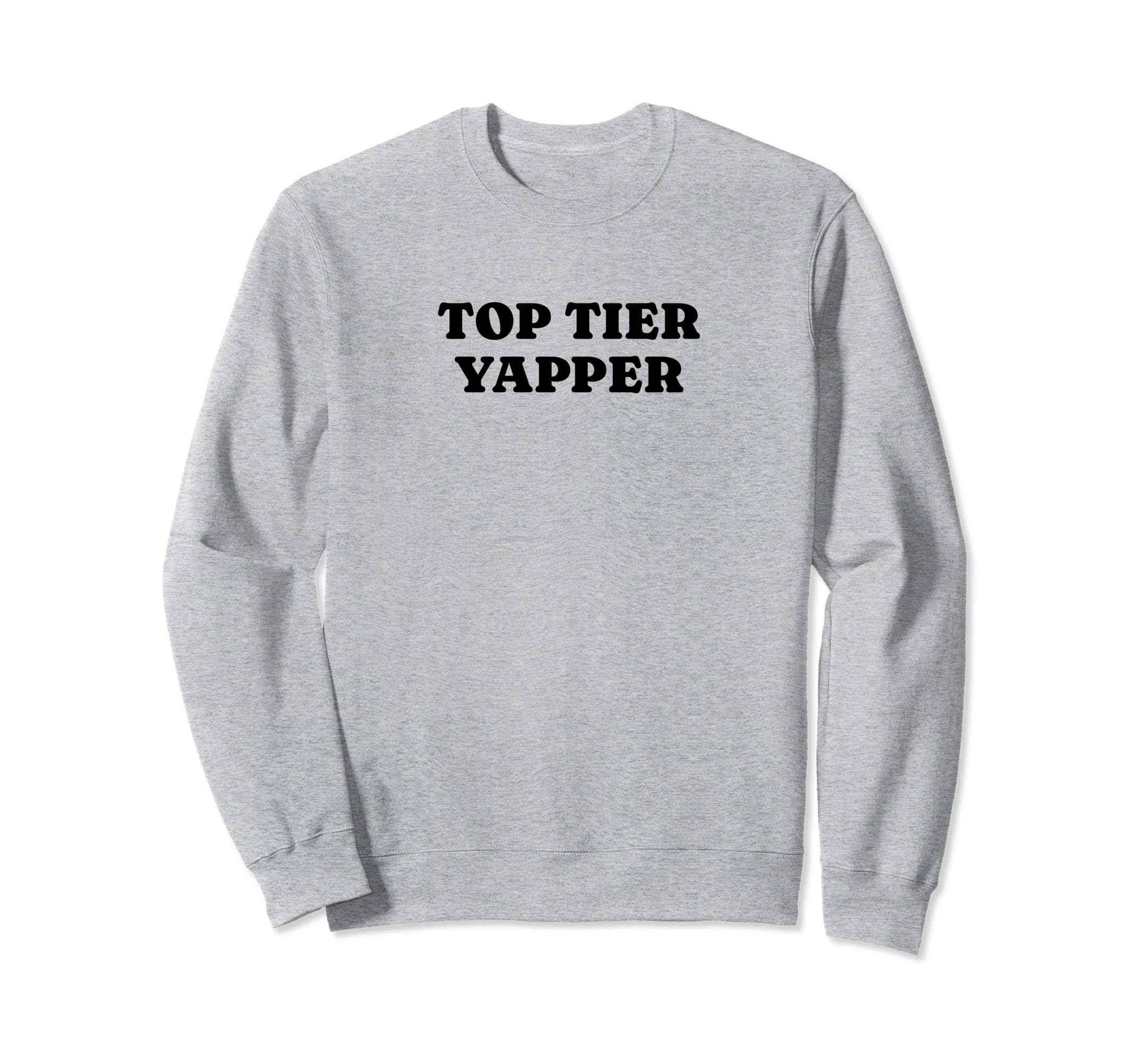 Tier Yapper Funny Y2K Aesthetic Sweatshirt - Custom Art Print Unisex - T-Shirt, Sweatshirt, Hoodie