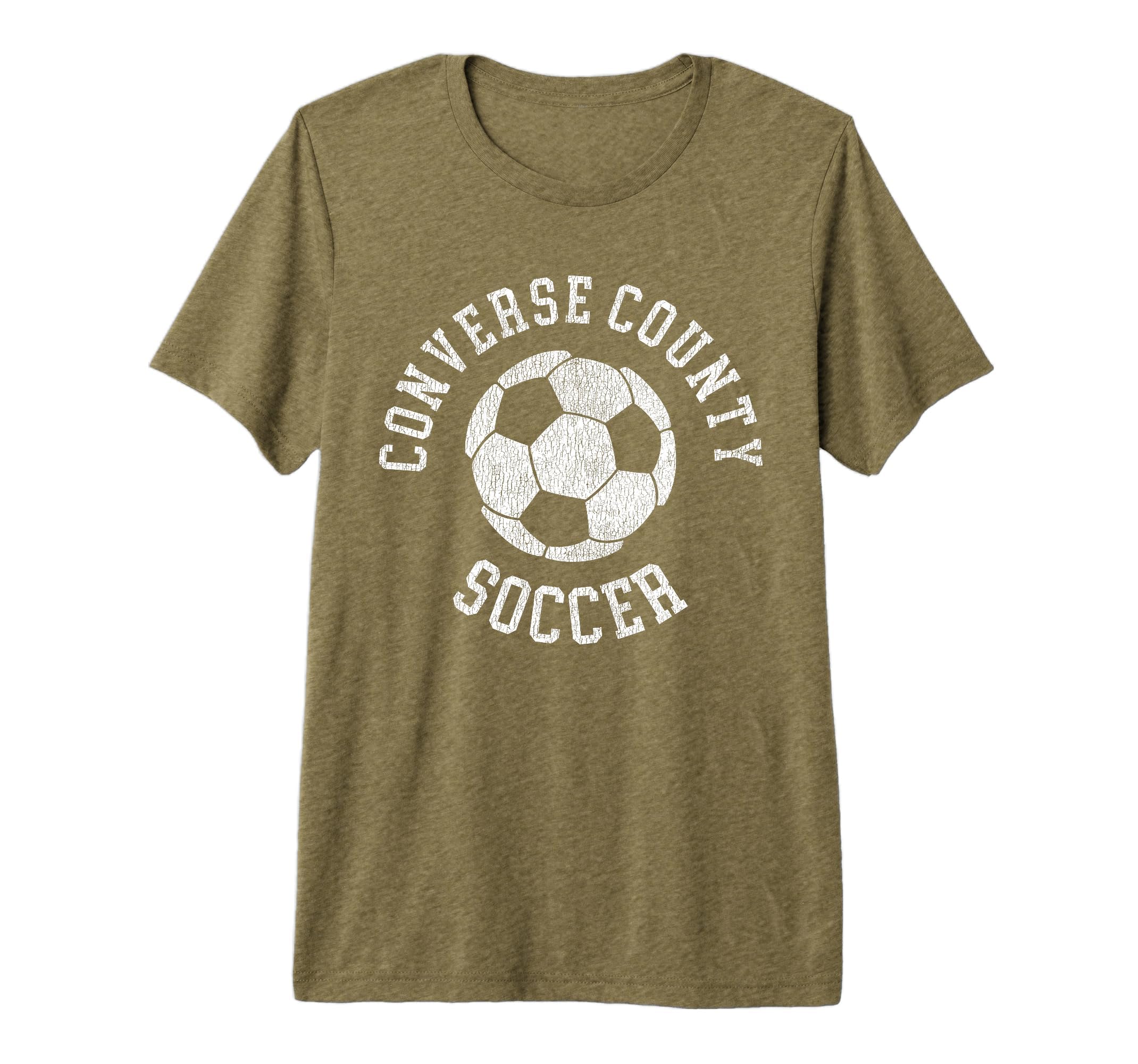 Converse County Soccer Distressed 90S T-Shirt - Graphic Print Men Women - T-Shirt, Sweatshirt, Hoodie