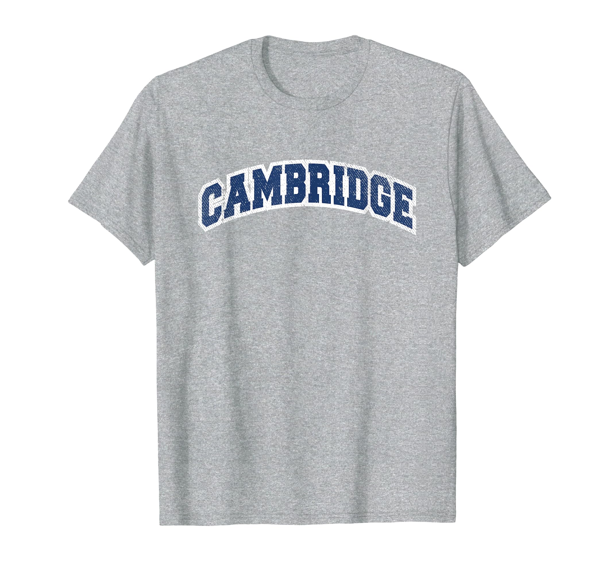 Cambridge Massachusetts Varsity T-Shirt - Novelty Apparel for Adults - T-Shirt, Sweatshirt, Hoodie