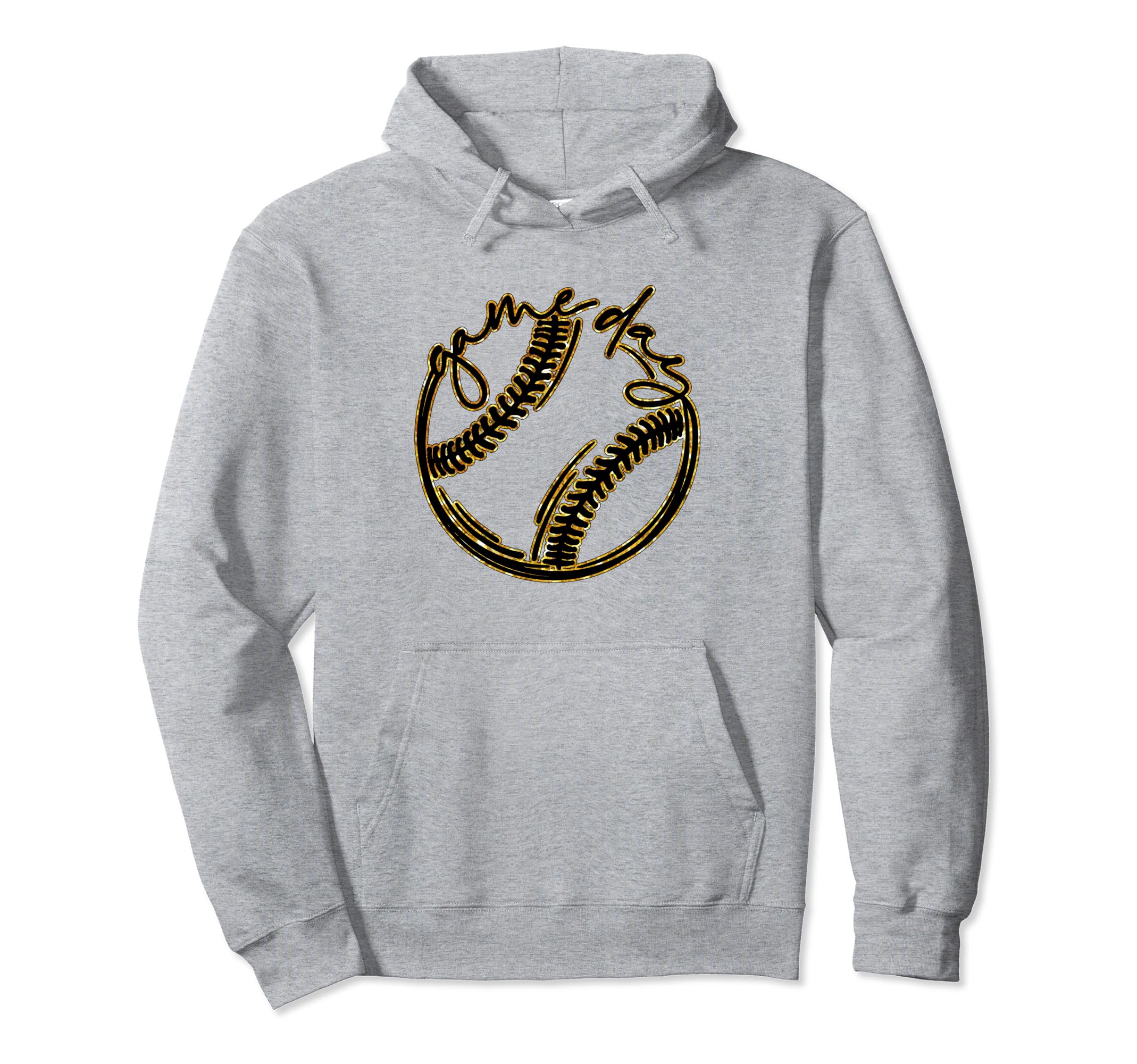 Game Day Baseball Hoodie - Casual Everyday Wear for Adults - T-Shirt, Sweatshirt, Hoodie